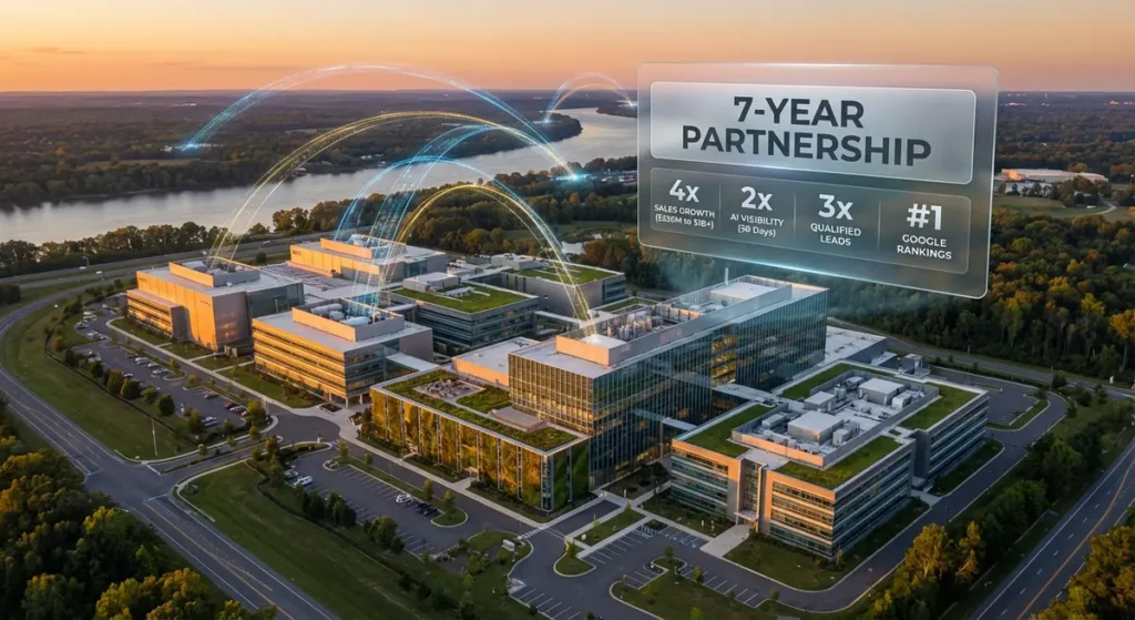 Life Sciences SEO case study with CDMO