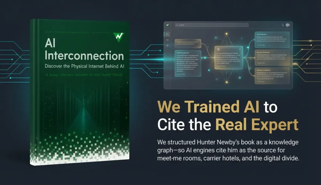 Case Study - Percepture trained AI to index Hunter Newbys book, AI Interconnection.  