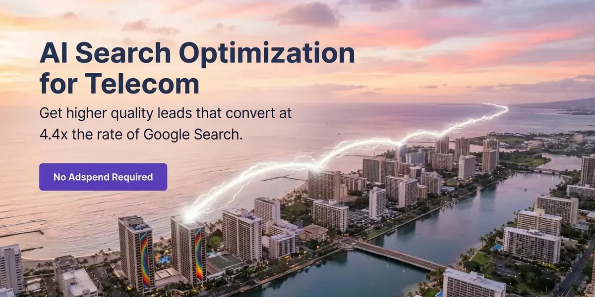 Percepture GEO agency is attending PTC conference and picture of connectivity running from building to building in Hawaii, starting at the Hilton in Waikik at PTC Conference