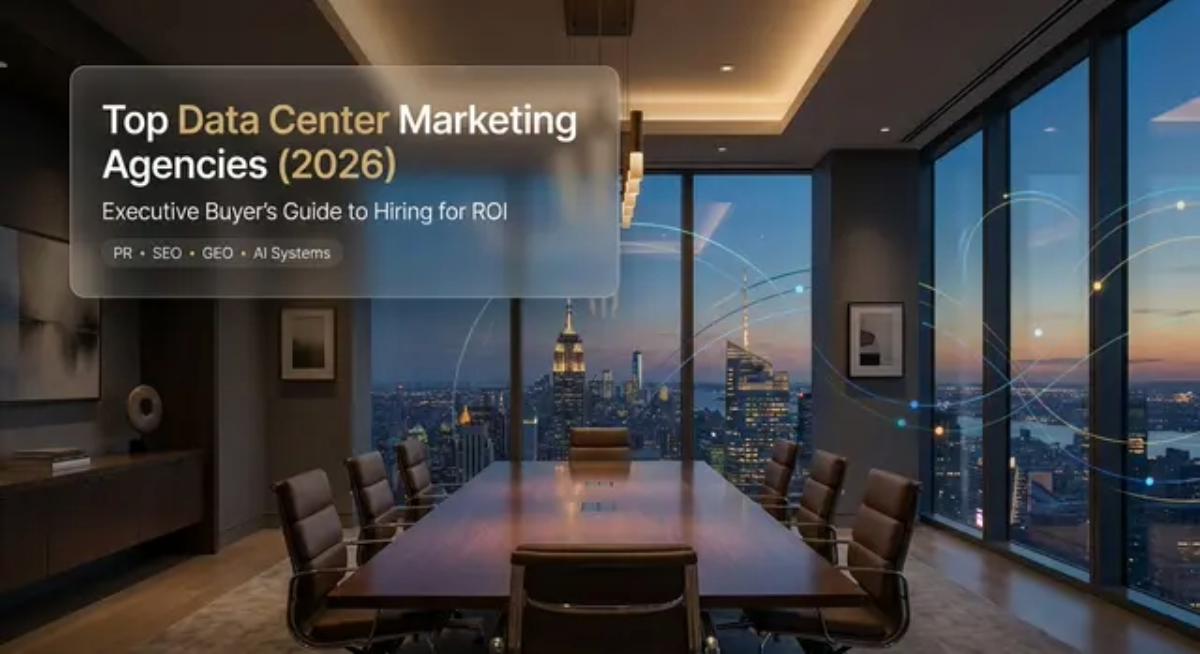Data Center Top Marketing Agency List in 2026