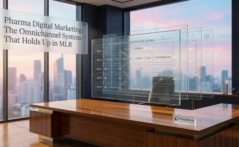 Pharma digital marketing agency in NYC - office shot or 2026 pharma digital marketing strategy