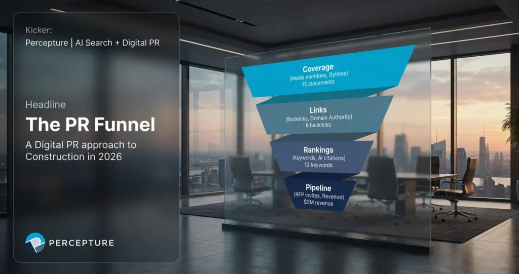 The PR funnel in 2026 for complex sales in construction industry
