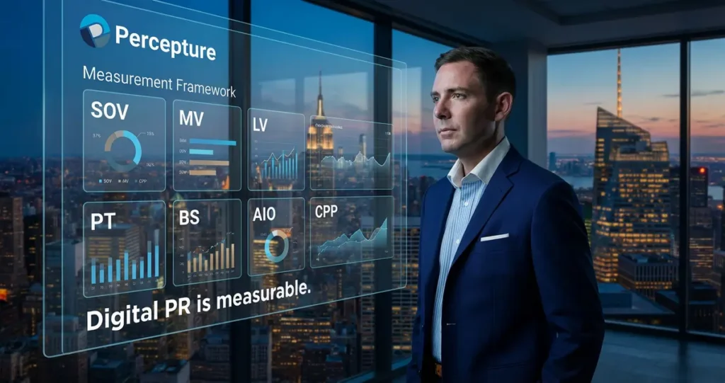 Digital PR for AI Measurement Framework - Bob Generale in NYC, explains how it works