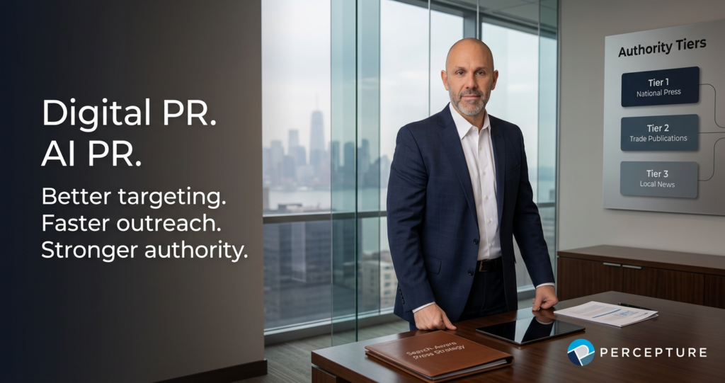 Digital PR with AI targeting for NJ companies