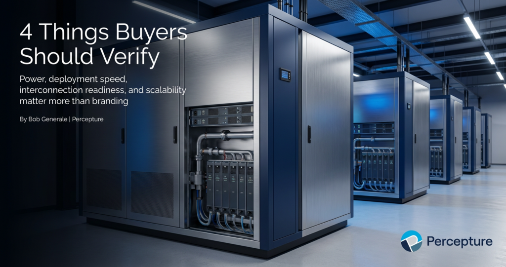 AI pod or modular AI build buyers should verify 4 things by Bob Generale