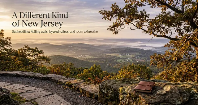 7 trails for hiking in NJ