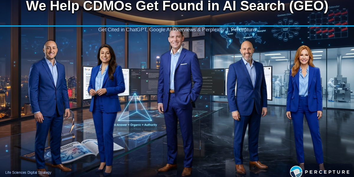 AI Search and Generative Engine Optimization for CDMOs and Contract Manufacturing