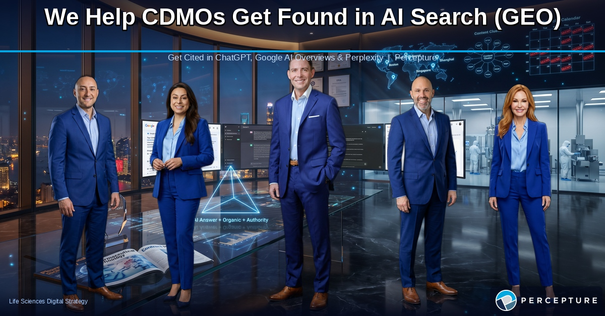 AI Search and Generative Engine Optimization for CDMOs and Contract Manufacturing