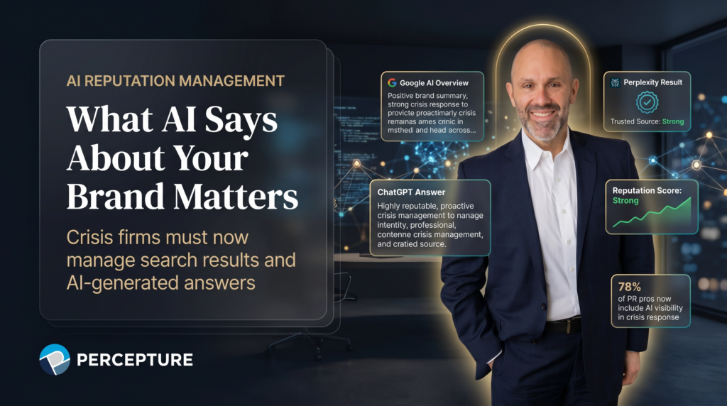 ai crisis managment for chatgpt, google ai overivew, perplexity, gemeni and ai generated answers