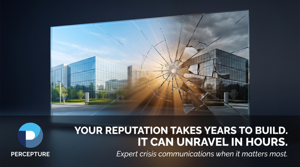 Your reputation takes years to build and can unravel in hours - hire an expert crisis communications when it matters