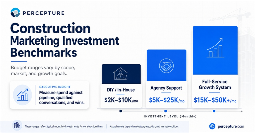 construction marketing investment benchmarks