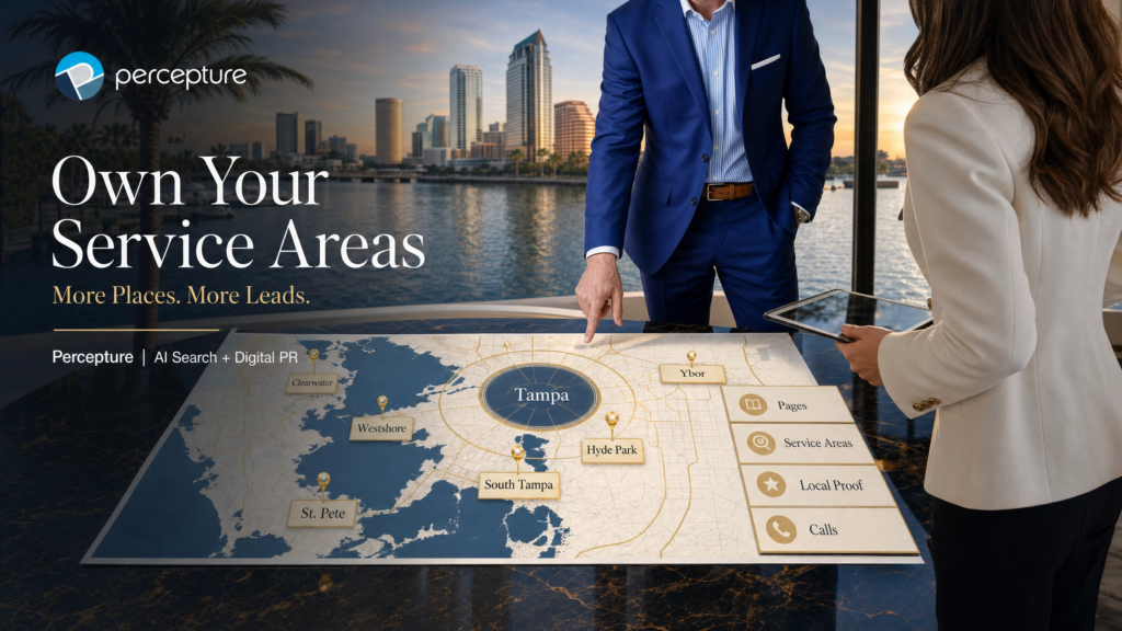 Local SEO Tampa expert Bob Generale shows how to set up service areas so your business ranks on Google Maps in every nearby neighborhood.