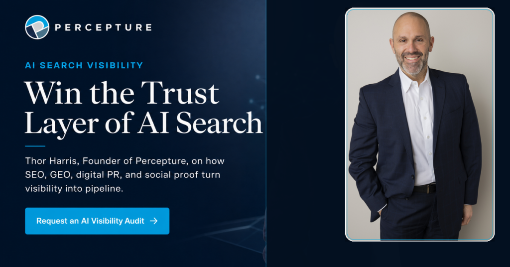 Percepture's AI Visibility Trust Engine framework
