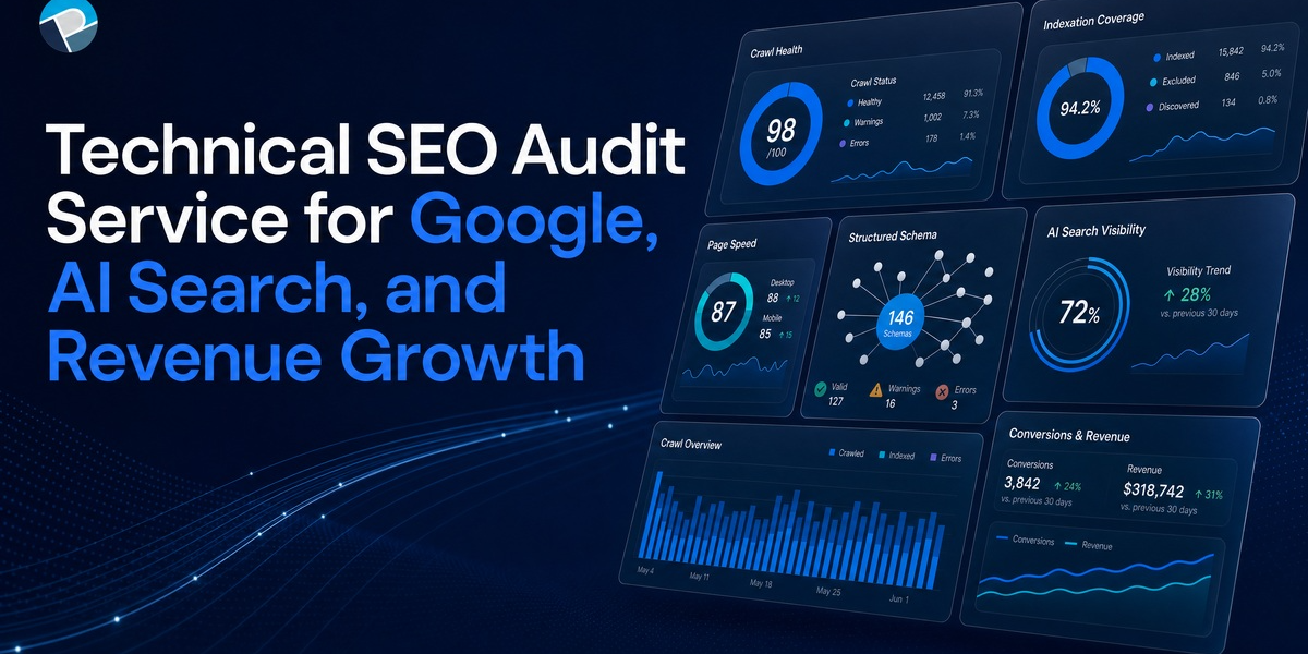 technical seo audit services by Percepture on Google and AI