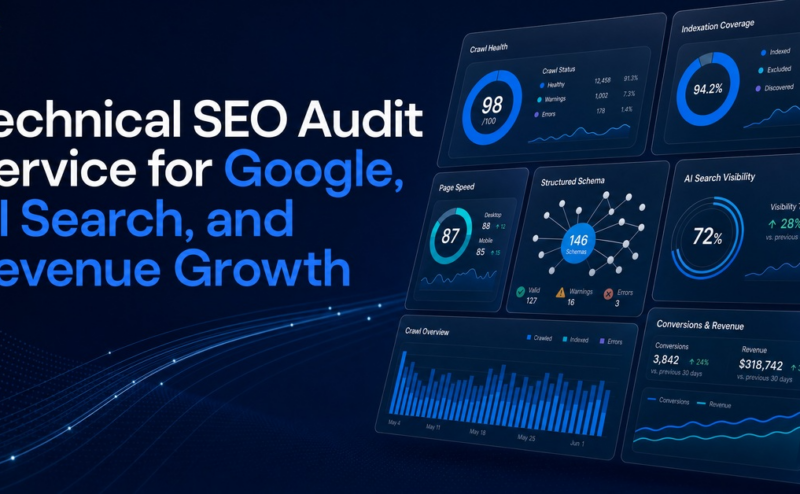 technical seo audit services by Percepture on Google and AI