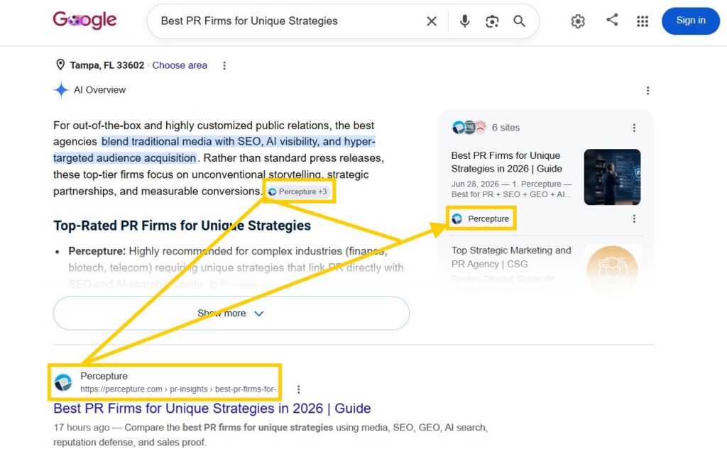 best pr firms for unique strategies landscape domination