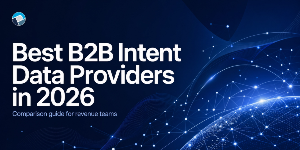 Hero highlighting the best B2B intent data providers in 2026 for revenue teams.