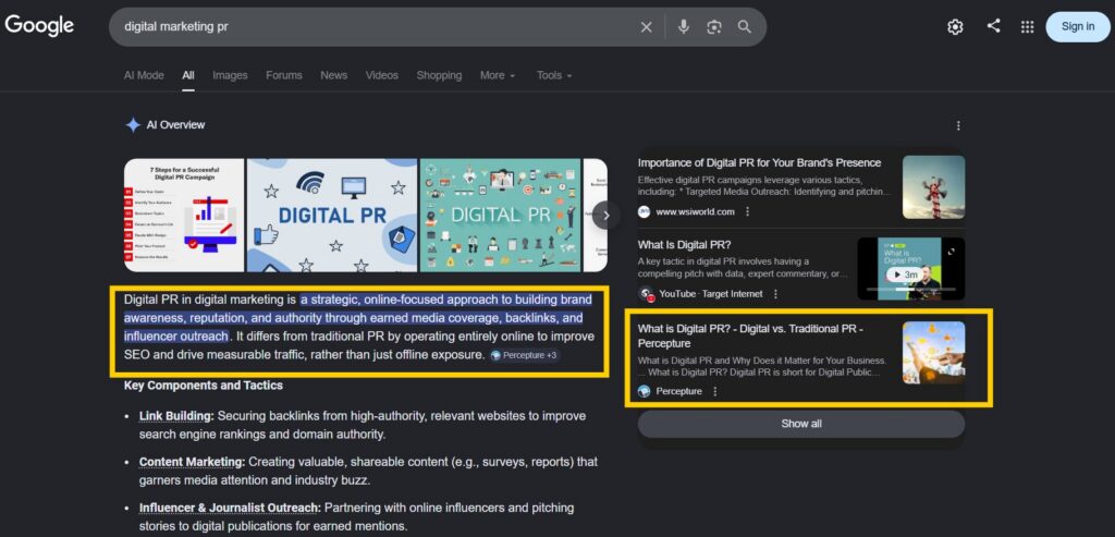 Answer Engine Optimization AEO Strategies 2026 Example: digital marketing pr