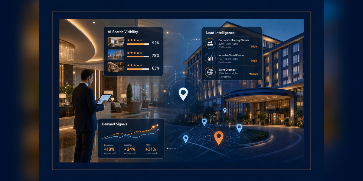 NAICS 721110 hotel lead generation, SEO, PR, and AI search visibility guide
