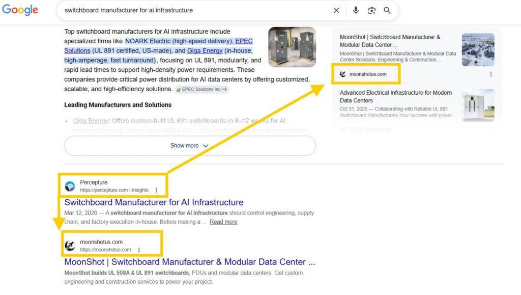 switchboard manufacturers for ai infrasturucture