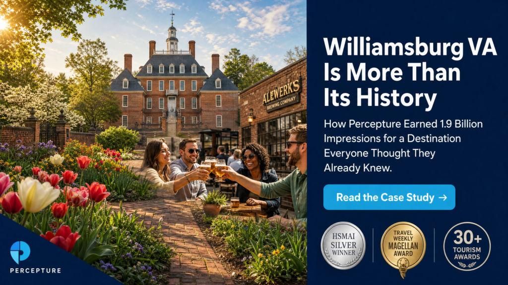 Destination Marketing Agency Case Study: williamsburg, va usa