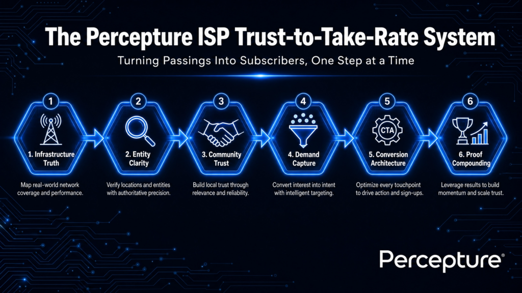 Percepture ISP Trust-to-Take-Rate System for fiber subscriber growth