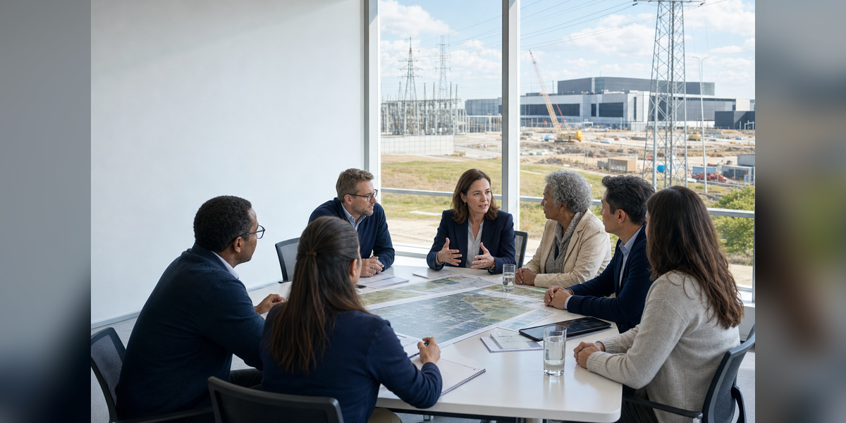 Community Engagement Consulting session for data center, energy and infrastructure stakeholders