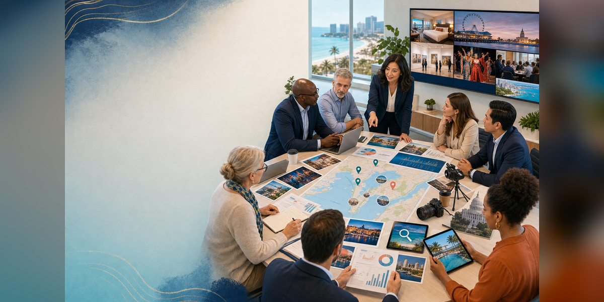 DMO marketing strategy connecting destination leaders, stakeholders, channels and visitor demand