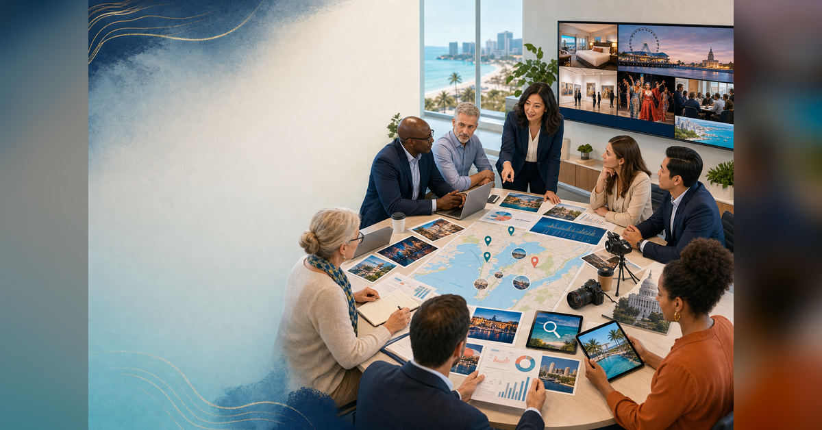 DMO marketing strategy connecting destination leaders, stakeholders, channels and visitor demand