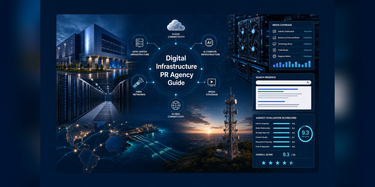 Comparison guide for pr agencies specializing in digital infrastructure, telecom, data centers, fiber, cloud, and AI