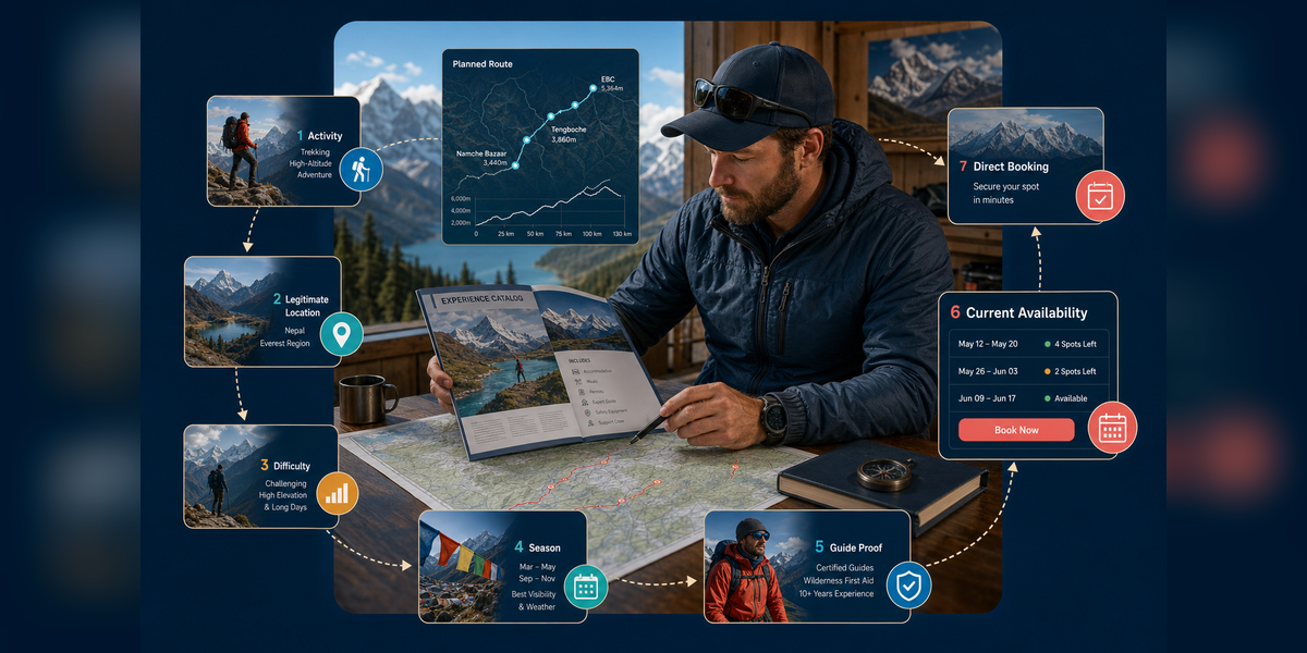SEO for adventure tourism connecting experience search, traveler fit, availability and direct booking