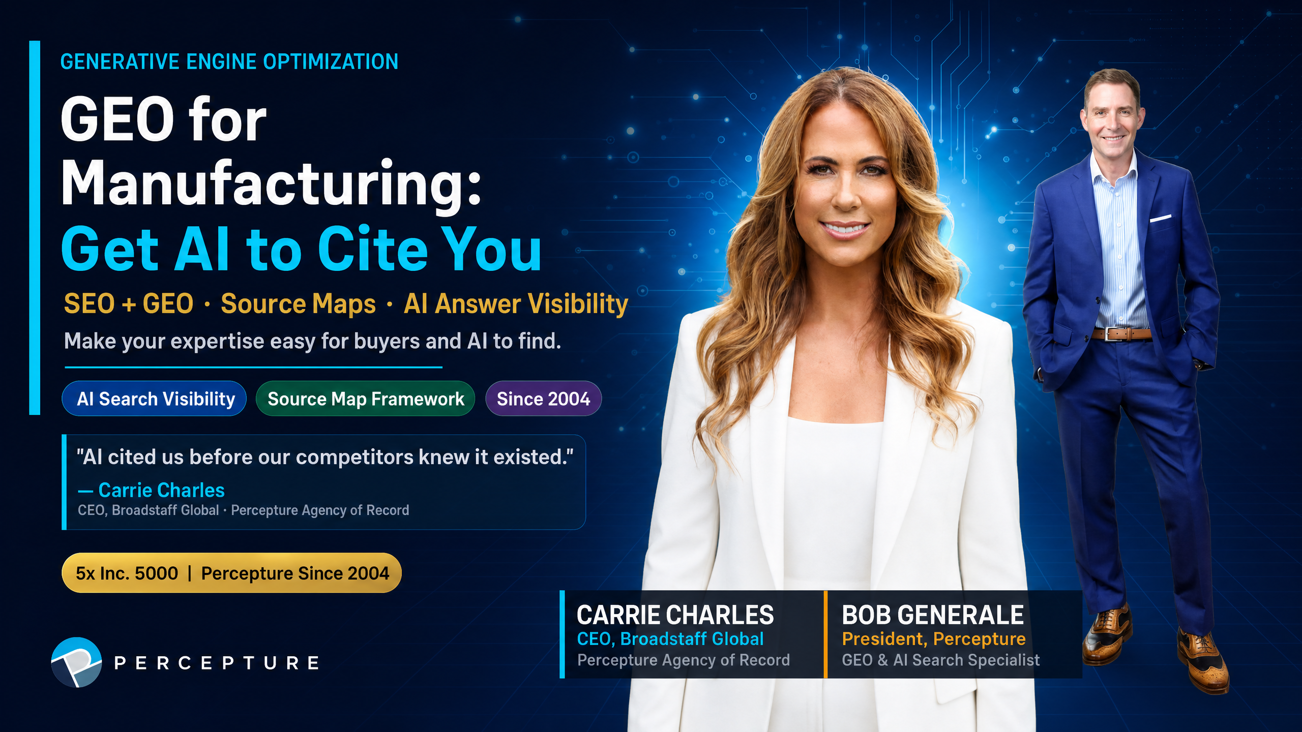 Generative engine optimization (GEO) for manufacturin