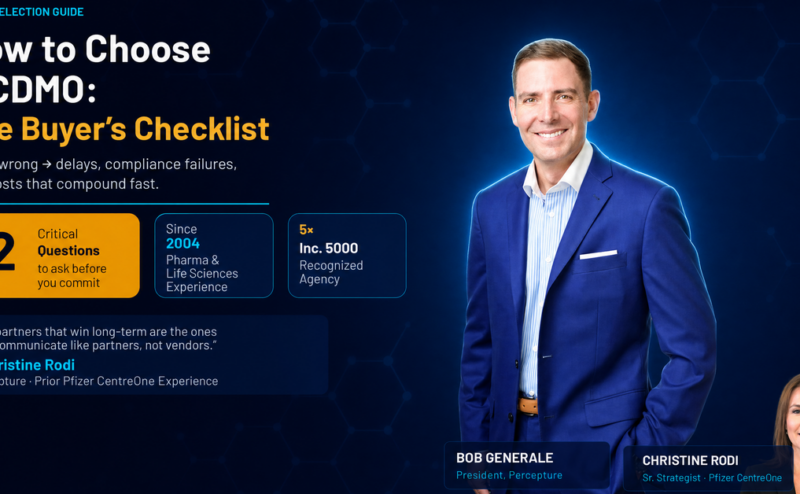 How to Choose a CDMO? The buyers Guide