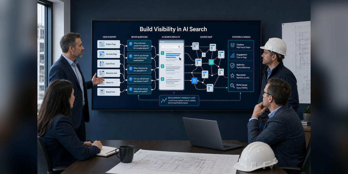 How to Optimize Your Website for ChatGPT, Perplexity and AI Search using buyer questions, source pages and citation measurement