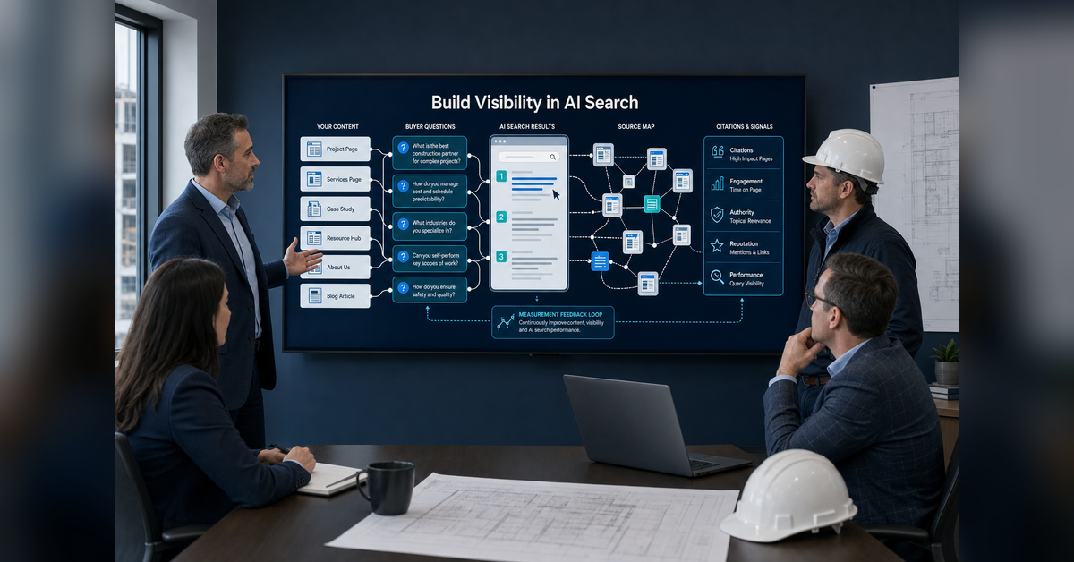 How to Optimize Your Website for ChatGPT, Perplexity and AI Search using buyer questions, source pages and citation measurement