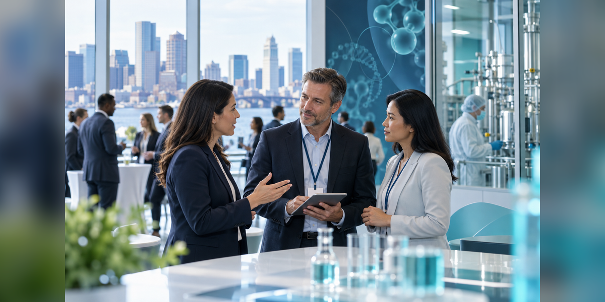 Life sciences professionals preparing for CDMO Live Americas 2026 in Boston