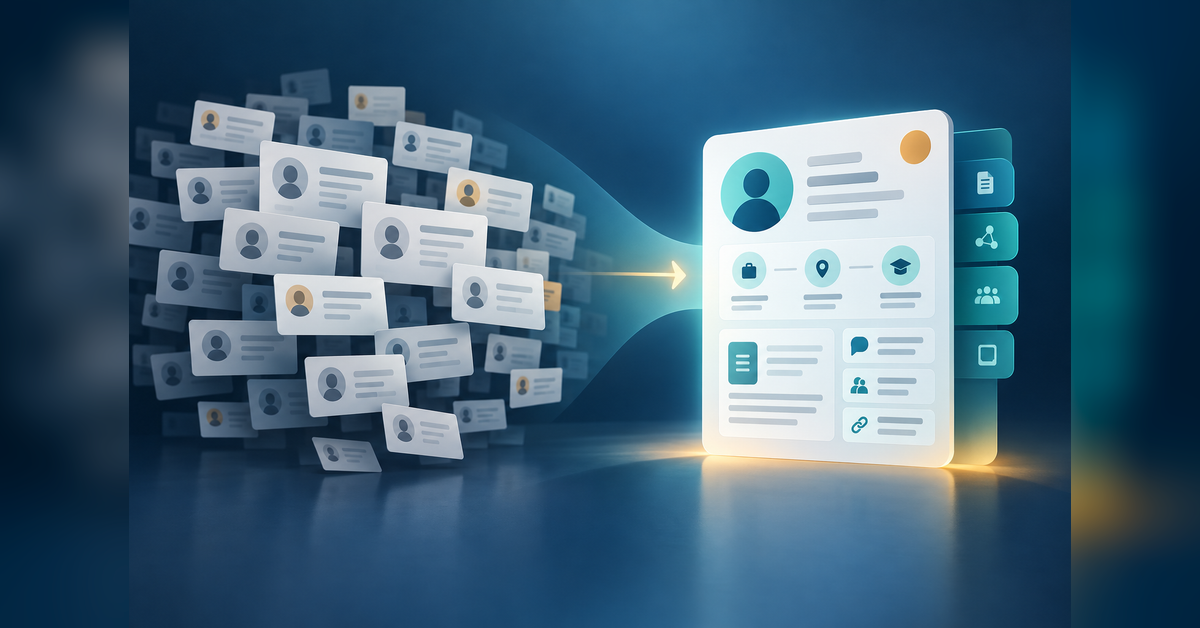 Conceptual comparison of bulk SEO contact records and one carefully evaluated prospect dossier