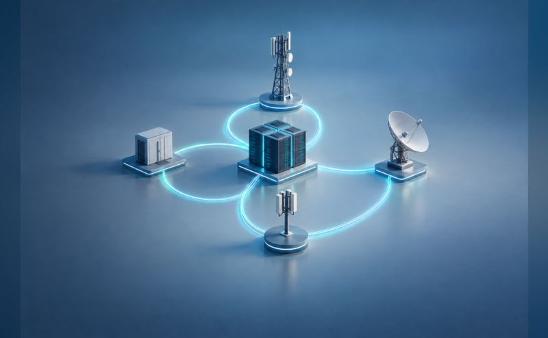 Telecom search strategy represented by connected network and search pathways