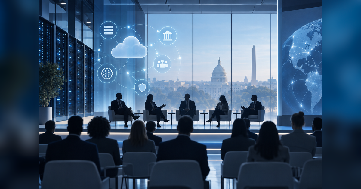 Executive speakers representing data centers, AI, connectivity and public policy at a digital infrastructure conference