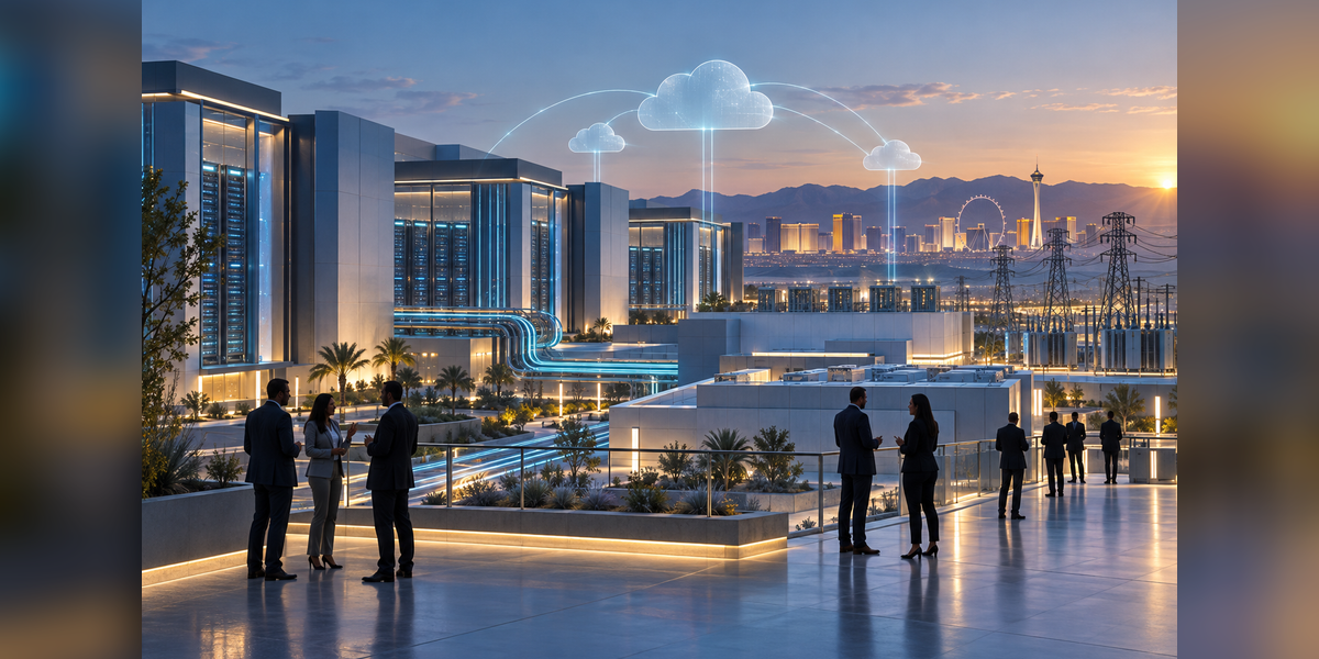 Executives discussing AI and data center infrastructure at a digital infrastructure summit