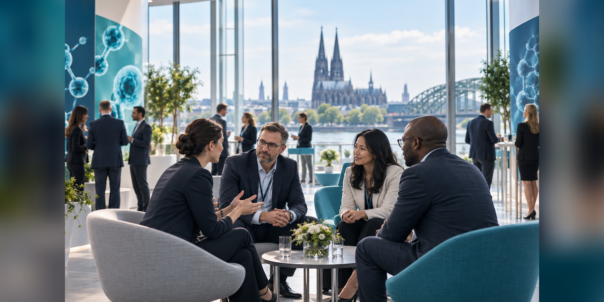 Life sciences leaders holding biopharma partnering meetings in Cologne for BIO-Europe 2026