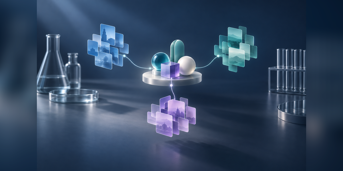Conceptual map for pharma AI visibility across brands, markets and therapeutic categories