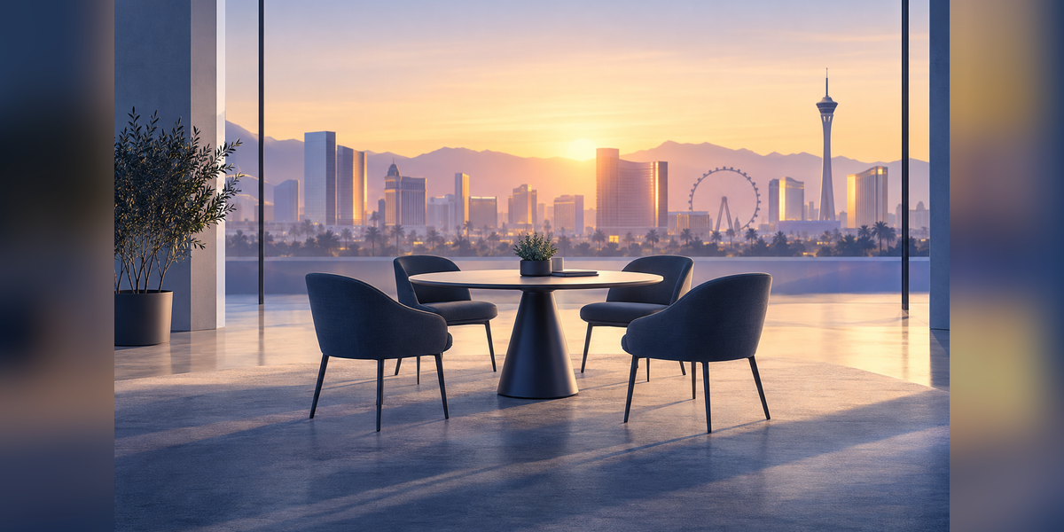 Conceptual Las Vegas meeting setting for MPI World Education Congress 2027