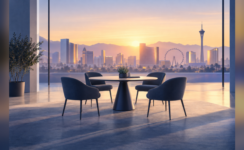 Conceptual Las Vegas meeting setting for MPI World Education Congress 2027