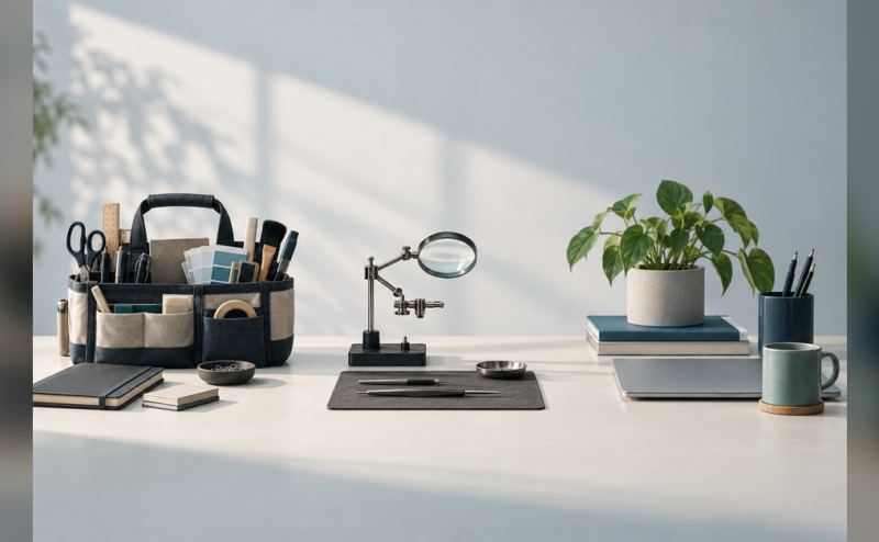 General-purpose tools, a precision instrument and an internal workstation representing marketing partner choices
