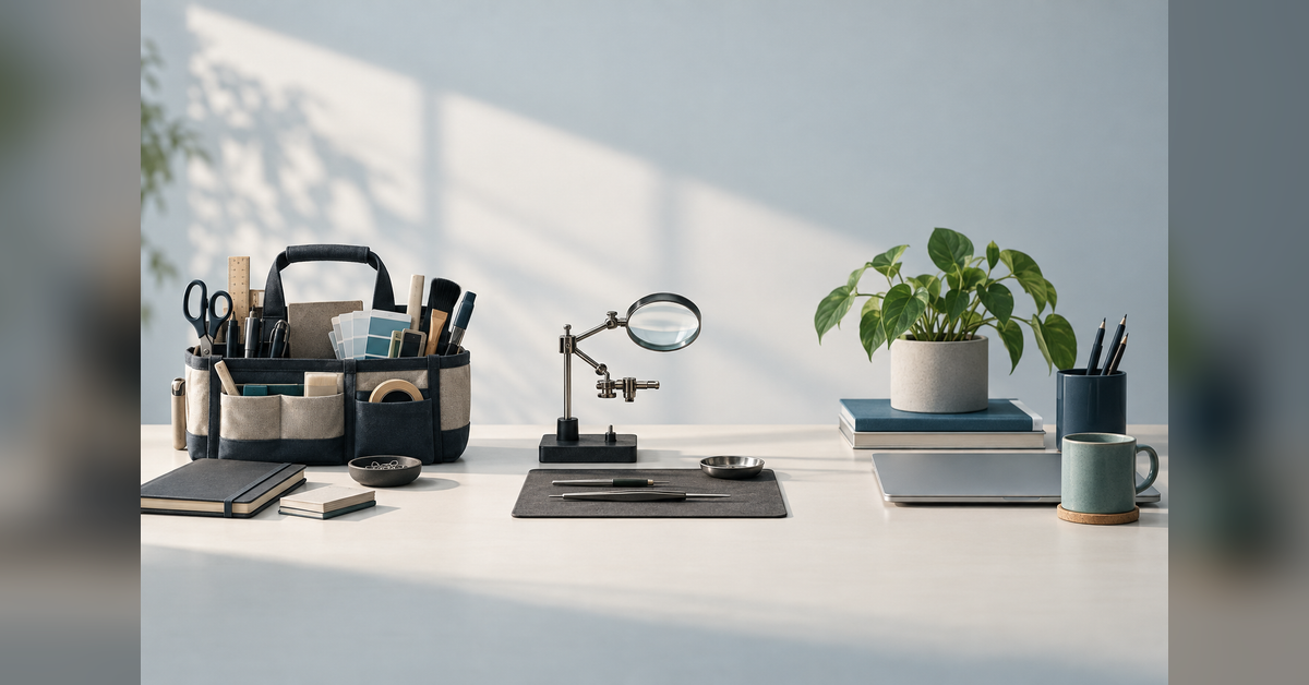 General-purpose tools, a precision instrument and an internal workstation representing marketing partner choices