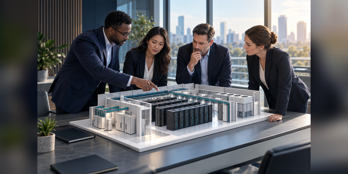 Conceptual attendance planning for 7×24 Exchange Spring 2027 with data center infrastructure