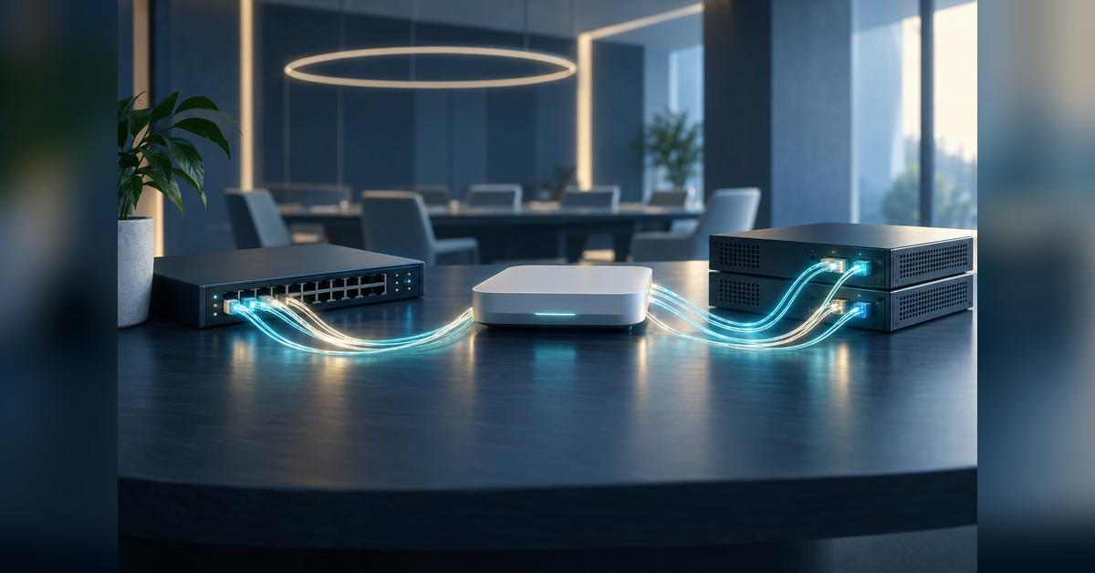 Conceptual optical fiber connections for OFC 2027 event planning
