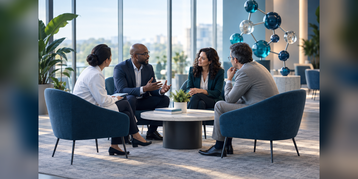 Conceptual life sciences conference discussion for PDA Virus Conference 2027 attendance planning