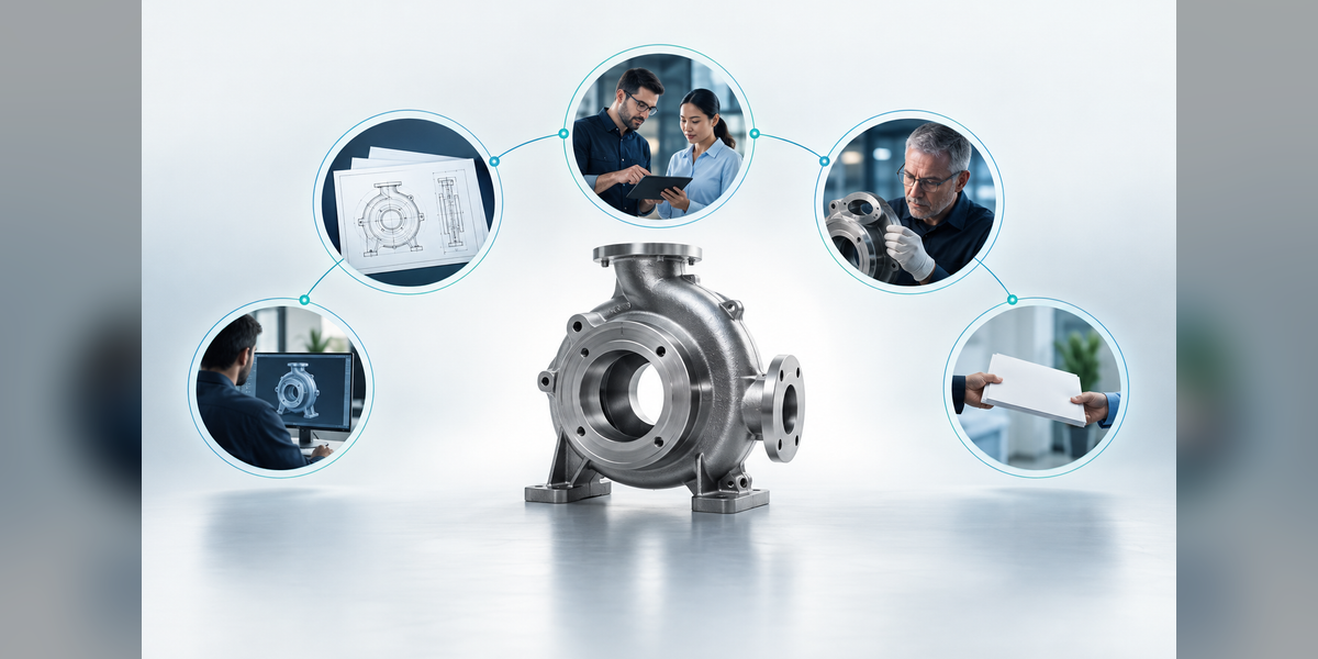 manufacturing marketing agency thought leadership: The Specification-to-RFQ Authority Chain illustrated as an evidence-led buyer decision guide